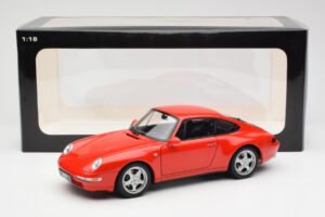 Porsche 911 993 Carrera Rojo AUTOart 1:18 78132 Metal - imagen 8 de 8