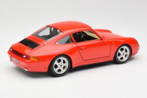 Porsche 911 993 Carrera Rojo Bburago 1:18 3050 Metal - imagen 3 de 8