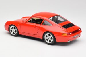 Porsche 911 993 Carrera Rojo Bburago 1:18 3050 Metal - imagen 7 de 8