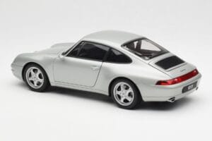 Porsche 911 993 Carrera Plata AUTOart 1:18 78131 Metal - imagen 7 de 8
