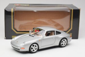 Porsche 911 993 Carrera Plata Bburago 1:18 3050-M1 Metal - imagen 2 de 8