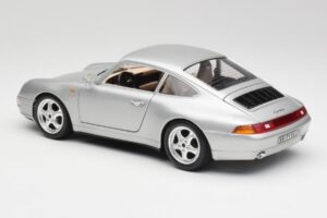 Porsche 911 993 Carrera Plata Bburago 1:18 3050-M1 Metal - imagen 4 de 8