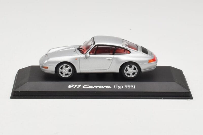 Porsche 911 993 Carrera Plata Minichamps 1:43 WAP02003597 Metal