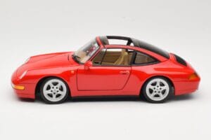 Porsche 911 993 Carrera Targa Rojo UT Models 1:18 27821 Metal - imagen 4 de 8