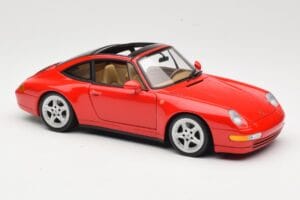 Porsche 911 993 Carrera Targa Rojo UT Models 1:18 27821 Metal - imagen 6 de 8