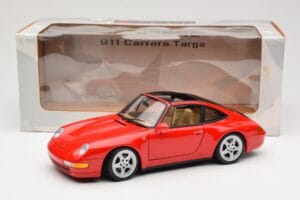 Porsche 911 993 Carrera Targa Rojo UT Models 1:18 27821 Metal - imagen 8 de 8