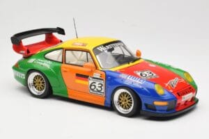 Porsche 911 993 GT2 #63 H. Muller / T. Trunk IMSA 1998 UT Models 1:18 39812 Metal - imagen 6 de 8