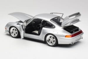 Porsche 911 993 GT2 Arctic Plata Metálico UT Models 1:18 27831 Metal - imagen 5 de 8