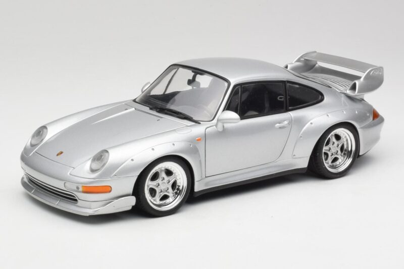 Porsche 911 993 GT2 Arctic Plata Metálico UT Models 1:18 27831 Metal
