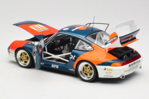 Porsche 911 993 GT2 #10 de Orleans / Saldana BPR Global GT Series 1996 UT Models 1:18 39632 Metal - imagen 5 de 8