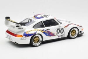 Porsche 911 993 GT2 #90 Vert / Franco / K. Koen Daytona 24 Hours 1998 UT Models 1:18 39813 Metal - imagen 3 de 8