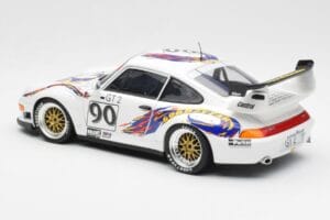 Porsche 911 993 GT2 #90 Vert / Franco / K. Koen Daytona 24 Hours 1998 UT Models 1:18 39813 Metal - imagen 7 de 8