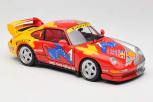 Porsche 911 993 GT2 RS #1 VIP Car Porsche Cup Germany 1995 UT Models 1:18 39514 Metal - imagen 6 de 8