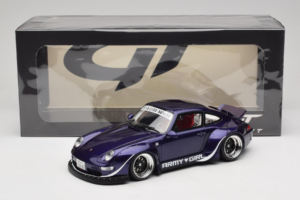 Porsche 911 993 RWB Army Girl Morado GT Spirit 1:18 GT562 Resina - imagen 6 de 6