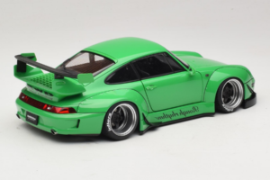 Porsche 911 993 RWB Verde Gun Grey Wheels AUTOart 1:18 78151 Compuesto - imagen 3 de 8