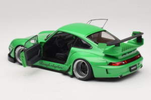 Porsche 911 993 RWB Verde Gun Grey Wheels AUTOart 1:18 78151 Compuesto - imagen 5 de 8