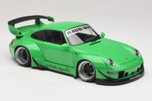 Porsche 911 993 RWB Verde Gun Grey Wheels AUTOart 1:18 78151 Compuesto - imagen 6 de 8