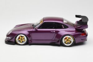 Porsche 911 993 RWB Morado GT Spirit 1:18 GT727 Resina - imagen 3 de 6