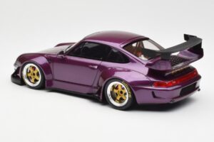 Porsche 911 993 RWB Morado GT Spirit 1:18 GT727 Resina - imagen 5 de 6