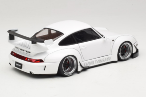 Porsche 911 993 RWB Blanco Gun Grey Wheels AUTOart 1:18 78150 Compuesto - imagen 3 de 8