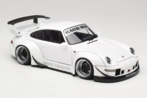Porsche 911 993 RWB Blanco Gun Grey Wheels AUTOart 1:18 78150 Compuesto - imagen 6 de 8
