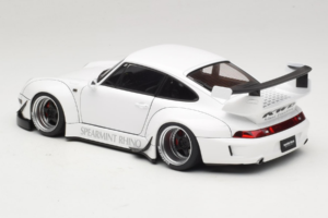 Porsche 911 993 RWB Blanco Gun Grey Wheels AUTOart 1:18 78150 Compuesto - imagen 7 de 8