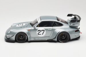 Porsche 911 993 RWB Yuiitsumuni Plateado GT Spirit 1:18 GT522 Resina - imagen 3 de 6
