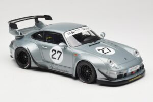 Porsche 911 993 RWB Yuiitsumuni Plateado GT Spirit 1:18 GT522 Resina - imagen 4 de 6