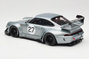 Porsche 911 993 RWB Yuiitsumuni Plateado GT Spirit 1:18 GT522 Resina - imagen 5 de 6