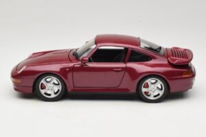 Porsche 911 993 Turbo Rojo Anson 1:18 30320-W Metal - imagen 4 de 8