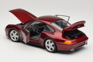 Porsche 911 993 Turbo Red Metallic UT Models 1:18 180066070 Metal - imagen 5 de 8
