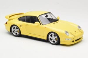 Porsche 911 993 Turbo S Amarillo UT Models 1:18 27836 Metal - imagen 6 de 8