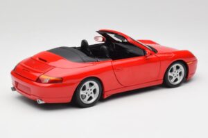 Porsche 911 996 Descapotable Rojo Gate 1:18 1051 Metal - imagen 3 de 8