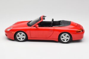 Porsche 911 996 Descapotable Rojo Gate 1:18 1051 Metal - imagen 4 de 8
