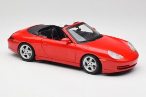 Porsche 911 996 Descapotable Rojo Gate 1:18 1051 Metal - imagen 6 de 8