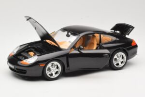 Porsche 911 996 Carrera Negro Bburago 1:18 3385-M2 Metal - imagen 2 de 8