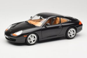 Porsche 911 996 Carrera Negro Bburago 1:18 3385-M2 Metal
