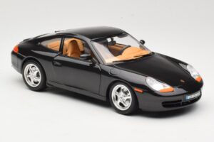 Porsche 911 996 Carrera Negro Bburago 1:18 3385-M2 Metal - imagen 6 de 8