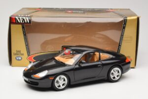 Porsche 911 996 Carrera Negro Bburago 1:18 3385-M2 Metal - imagen 8 de 8