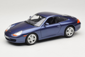 Porsche 911 996 Carrera Azul Bburago 1:18 WAP02100897 Metal