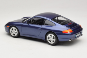 Porsche 911 996 Carrera Azul Bburago 1:18 WAP02100897 Metal - imagen 7 de 8