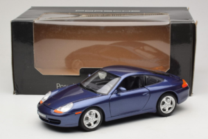 Porsche 911 996 Carrera Azul Bburago 1:18 WAP02100897 Metal - imagen 8 de 8