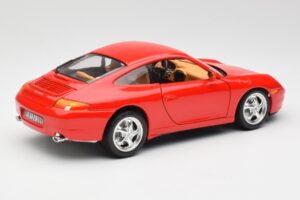 Porsche 911 996 Carrera Rojo Bburago 1:18 3385 Metal - imagen 3 de 8
