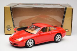 Porsche 911 996 Carrera Rojo Bburago 1:18 3385 Metal - imagen 8 de 8