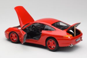 Porsche 911 996 Carrera Rojo Edición Limitada Bburago 1:18 3385-M1 Metal - imagen 5 de 8