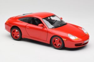 Porsche 911 996 Carrera Rojo Edición Limitada Bburago 1:18 3385-M1 Metal - imagen 6 de 8