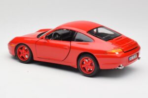Porsche 911 996 Carrera Rojo Edición Limitada Bburago 1:18 3385-M1 Metal - imagen 7 de 8