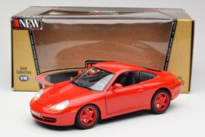 Porsche 911 996 Carrera Rojo Edición Limitada Bburago 1:18 3385-M1 Metal - imagen 8 de 8