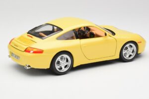 Porsche 911 996 Carrera Amarillo Bburago 1:18 30085-M1 Metal - imagen 3 de 8