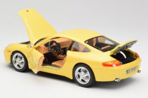Porsche 911 996 Carrera Amarillo Bburago 1:18 30085-M1 Metal - imagen 5 de 8